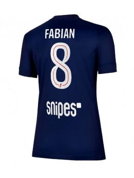 Paris Saint-Germain Fabian Ruiz #8 Replika Hemmakläder Dam 2025-26 Kortärmad